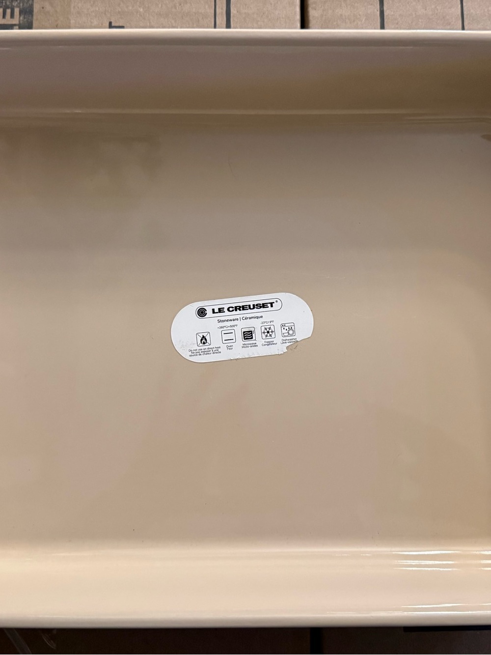 Le Creuset 32cm Rectangular Rosemary Stoneware Baking Dish - Rosemary